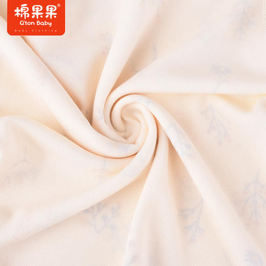 商场同款棉果果秋季新款加厚兰精莫代尔套头套装两件套秋衣秋裤家居服男女童柔软舒适M321302422551 商品图4