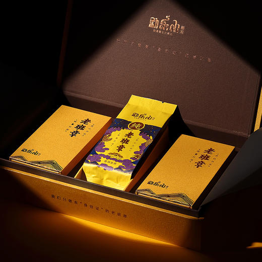 勐乐山普洱茶 第七大茶山（老班章-49号）三泡生茶礼盒装24g 商品图1