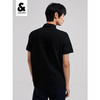 JackJones杰克琼斯男春舒适百搭含棉POLO-SHIRT222206079 E40黑色 商品缩略图1