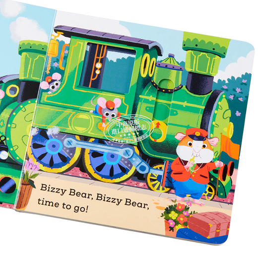 【中商原版】小熊很忙16-19 Bizzy Bear 4册 机关操作益智游戏书早教韵律启蒙亲子互动绘本 纸板书 英文原版 0-3岁 商品图4