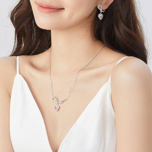 Fanci范琦 S925银【告白结】项链灵动结系列 S925项链 商品图3