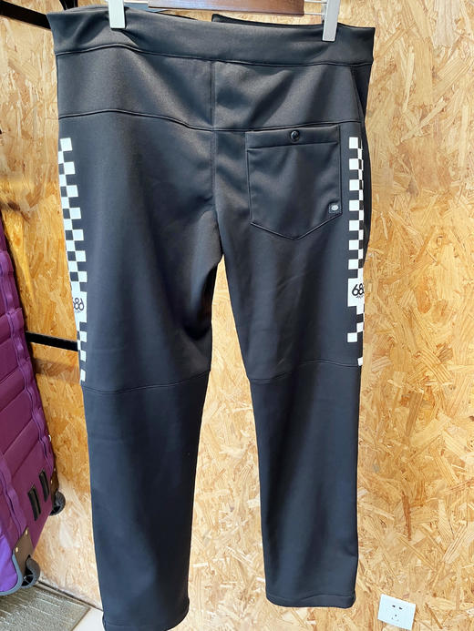 686 1920 MNS Bonded Fleece Pant Black Checkers XL 商品图2