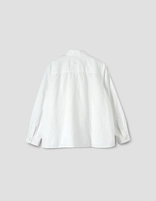 MHL  卡其绿/白色织纹套头长袖衬衫 商品图6