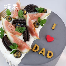 “I LOVE DAD”蛋糕