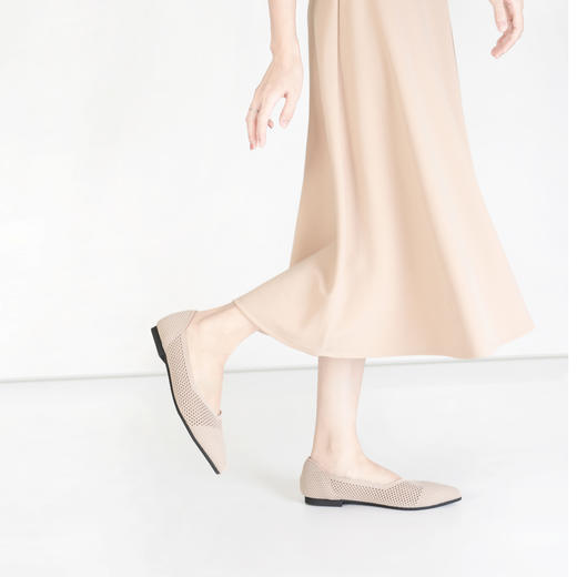 REREJOY2022新款飞织镂空王妃鞋平跟QC6367，高跟QC6368 商品图2