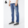 JackJones杰克琼斯男潮流高街简约基础百搭凉爽coolmax面料牛仔裤222232072 E42中牛仔蓝 商品缩略图0