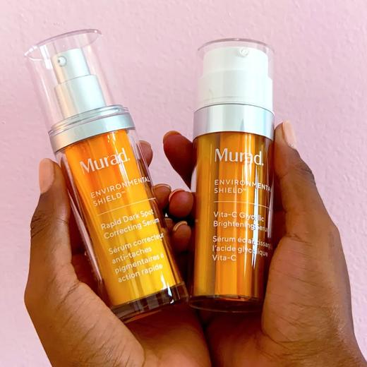美国 Murad慕拉得 黄金果酸VC光感双管面部精华 30ml 商品图7