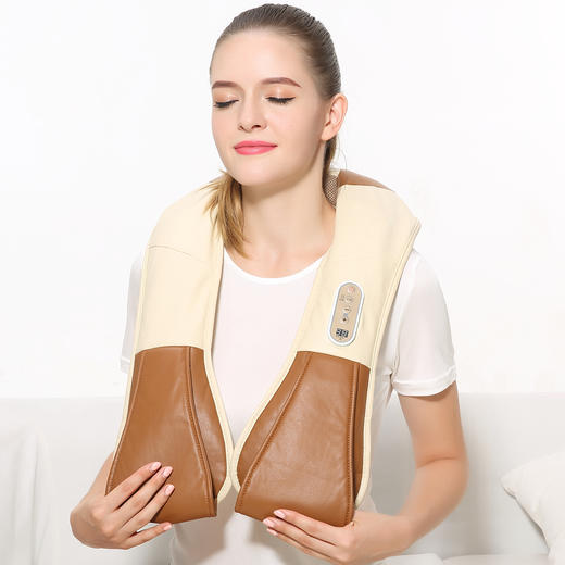 【永久下架】SKG 颈椎按摩器 颈部腰部肩部腿部可用 捶打按摩温热揉捏披肩 商品图0