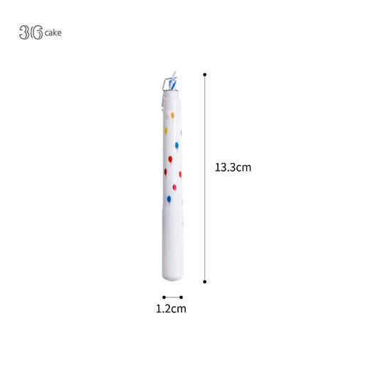 小丑横幅蜡烛-单拍不送 商品图2