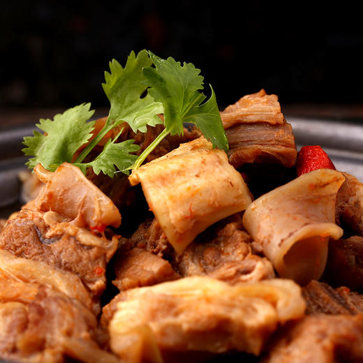 蒙都清真筋头巴脑内蒙牛肉筋牛蹄筋火锅熟食加热即食速食福音400g2