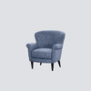 NS家居nsfurniture软包布艺单椅NSCC-2422 商品缩略图0