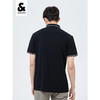 Jack Jones杰克琼斯T恤夏季男百搭胸前刺绣装饰潮流POLO-SHIRT222206074 E40黑色 商品缩略图1