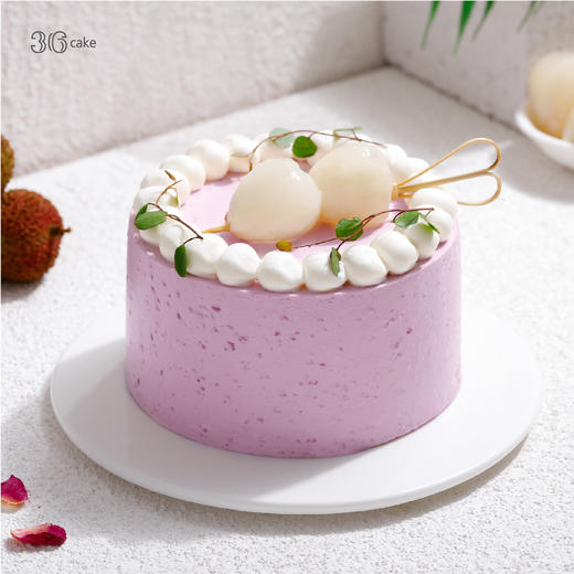 迷你多肉荔枝蛋糕，可选4英寸 商品图1