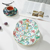 【国瓷·永丰源】幸福满园2头蛋糕具 双层水果点心盘 陶瓷托盘 商品缩略图3