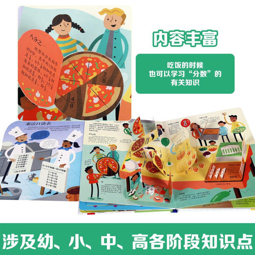 揭秘数学 3-6岁 克里斯·奥克雷德 著 科普百科 商品图3