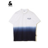 JackJones杰克琼斯夏男商务休闲渐变字母百搭短袖翻领POLO-SHIRT222206030 雪白色-A06 商品缩略图3
