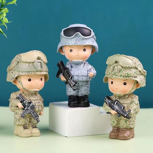 铁血军魂盲盒手办  内含隐藏款  （献礼八一） 商品图2