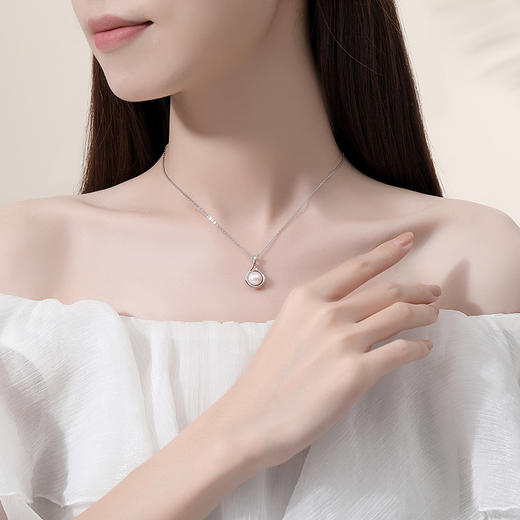 【定格珍爱】子佩集S925银淡水珍珠项链【JHY-N000532B】 商品图2