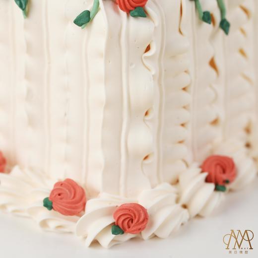 【4124】方形手绘花·周岁/年蛋糕（送小朋友 周岁 百天  公司周年庆 开业典礼） 商品图4