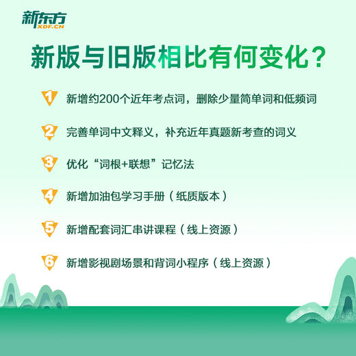 【新东方】IELTS雅思词汇词根+联想记忆法 乱序版 完整收录雅思常考词汇，精心甄选单词释义 商品图3