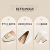 ZHR2022年春新款法式单鞋马蹄跟浅口时尚金属扣气质一脚蹬中跟鞋 商品缩略图8