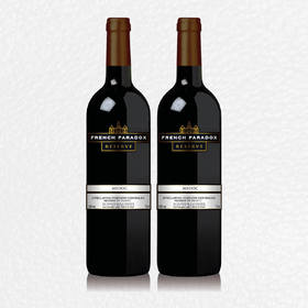 【双瓶优惠】茗酊古堡-梅铎红葡萄酒 French Paradox Selection Médoc 2*750ml