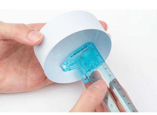 日本/美渡/midori/厚度/深度/高度测量/CL塑料游标卡尺/学生用卡尺 商品图2