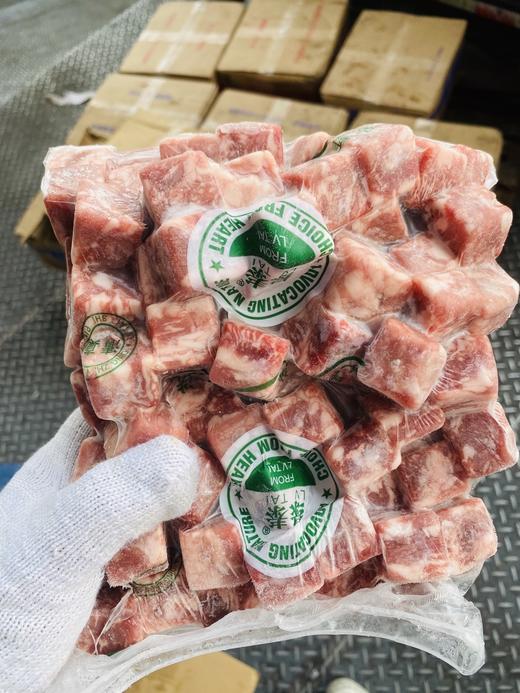 绿泰雪花牛肉粒500g 商品图1