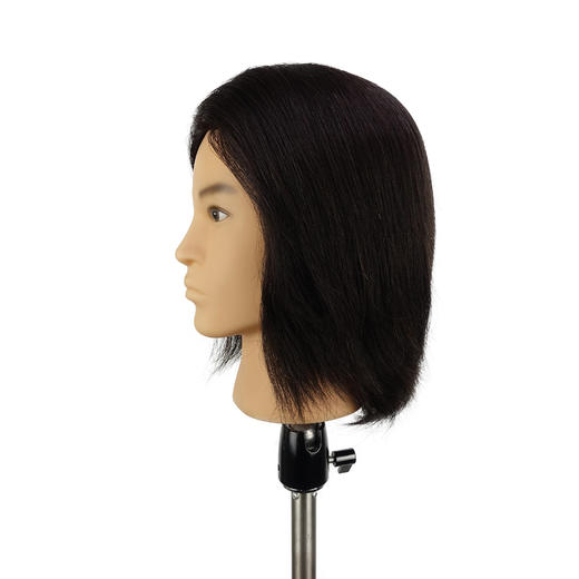 飞彩8寸黑色全人发男士教练头 商品图1