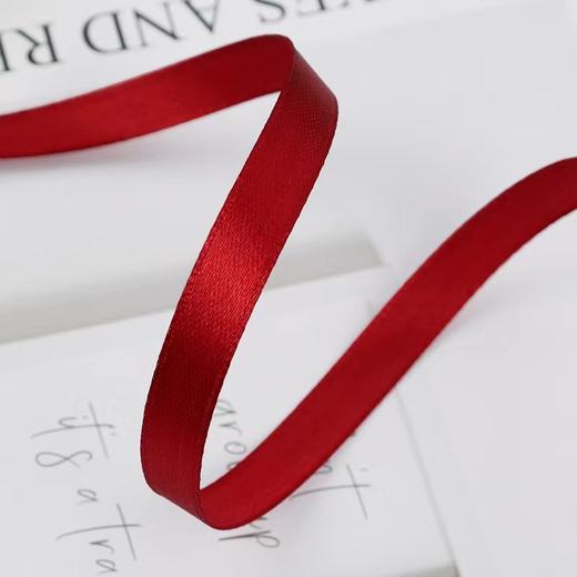 1cm2.5cm4cm彩带丝带礼盒包装绸带结婚红色织带蝴蝶结缎带鲜花束布条手工1卷22m 商品图6