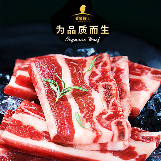 【顺丰发货】国产有机天莱香牛冷冻牛仔骨三斤 商品图1