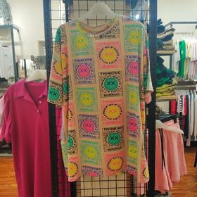 女笑脸花短T2461