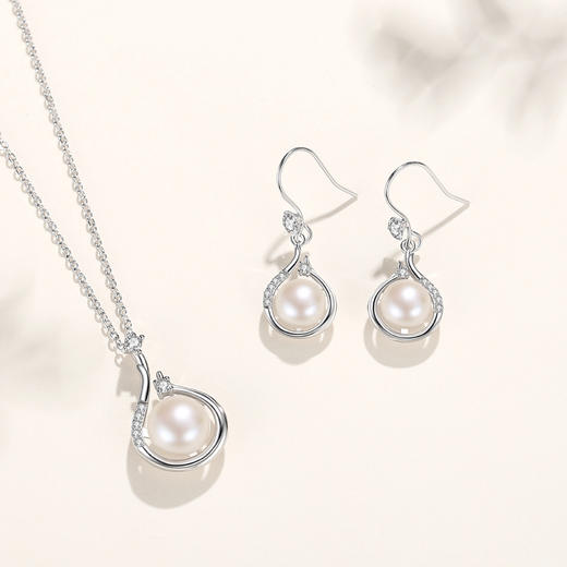 【定格珍爱】子佩集S925银淡水珍珠项链【JHY-N000532B】 商品图1