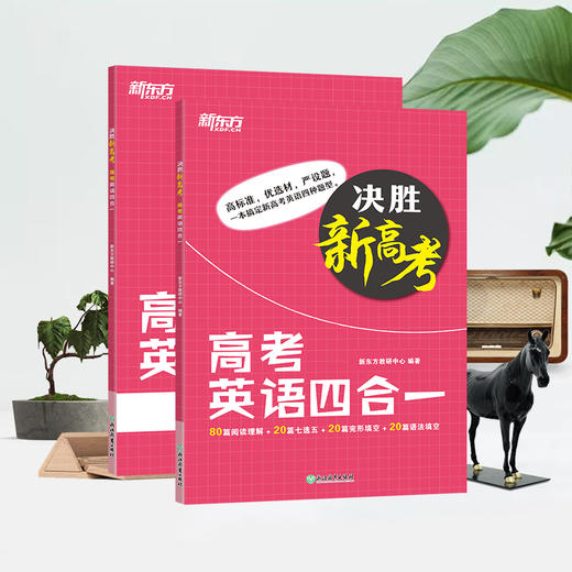 【新东方】决胜新高考 高考英语四合一 商品图2
