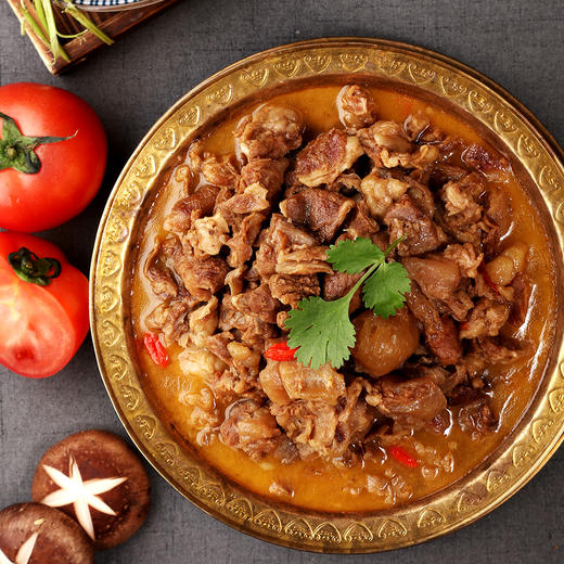 蒙都清真筋头巴脑内蒙牛肉筋牛蹄筋火锅熟食加热即食速食福音400g2