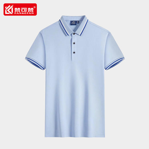 工作服男polo衫定制t恤短袖文化衫定做工衣服装女刺绣印logo字 商品图4