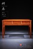 红桥红  家具严选  缅甸花梨(大果紫檀）  【128 三抽刀牙 小书桌】 商品缩略图6