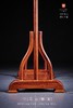 红桥红  家具严选  缅甸花梨(大果紫檀）  【明式简约 空灵衣帽架】 商品缩略图6