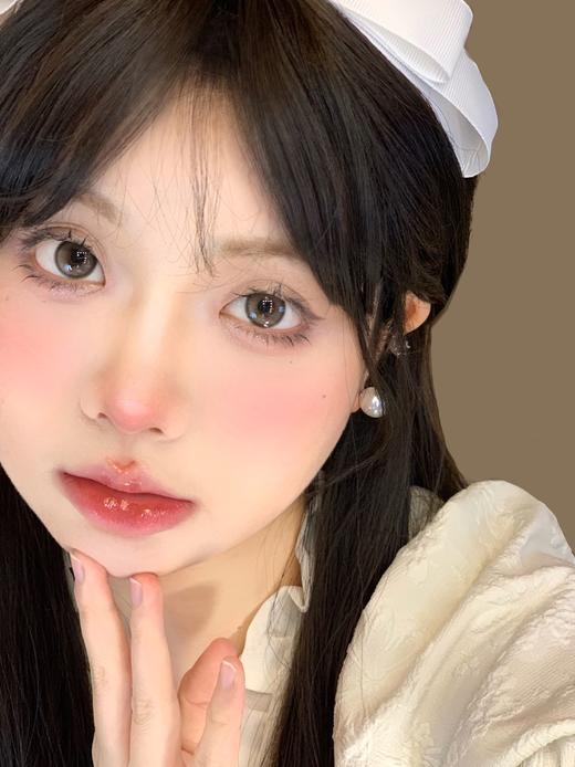 超高舒适度-DK G382-Deekay-椰子奶灰14.5mm 实际上眼效果14.2mm（年抛/2片装） 商品图12