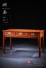 红桥红  家具严选  缅甸花梨(大果紫檀）  【128 三抽刀牙 小书桌】 商品缩略图0
