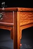 红桥红  家具严选  缅甸花梨(大果紫檀）  【128 三抽刀牙 小书桌】 商品缩略图4