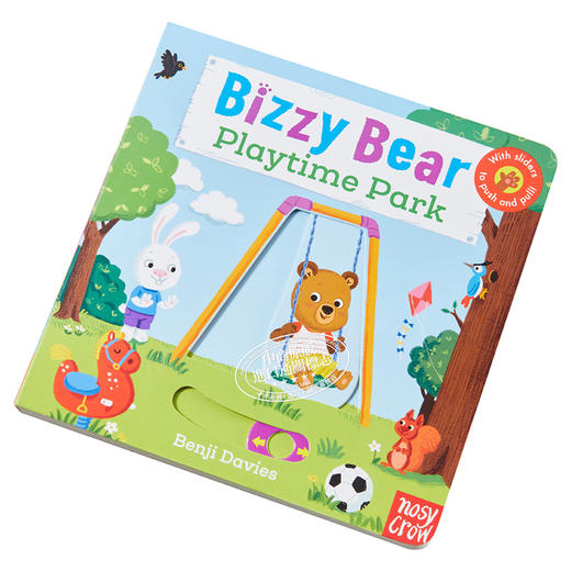 【中商原版】小熊很忙系列 公园里的玩乐时光 英文原版 Bizzy Bear: Playtime Park 纸板书 3-6岁 商品图2