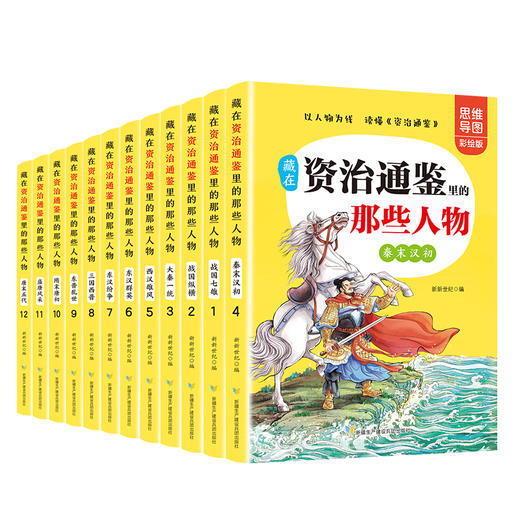 【7-12岁】藏在资治通鉴里的那些人物 全12册 小学一二三四年级必读的课外书 商品图4