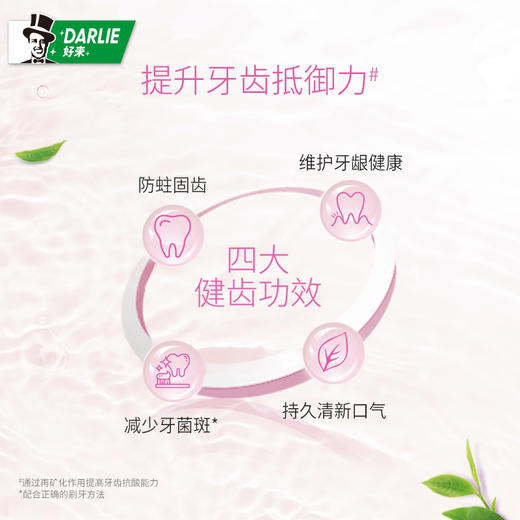 好来（原黑人）茶倍健牙膏(茉莉白茶)90g（1601002） 商品图5