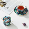 【国瓷·永丰源】幸福满园 4头茶咖具 咖啡具客厅 茶壶茶杯碟 新品 商品缩略图2