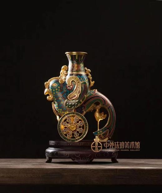 故宫六珍之《掐丝珐琅天鸡尊》 商品图0