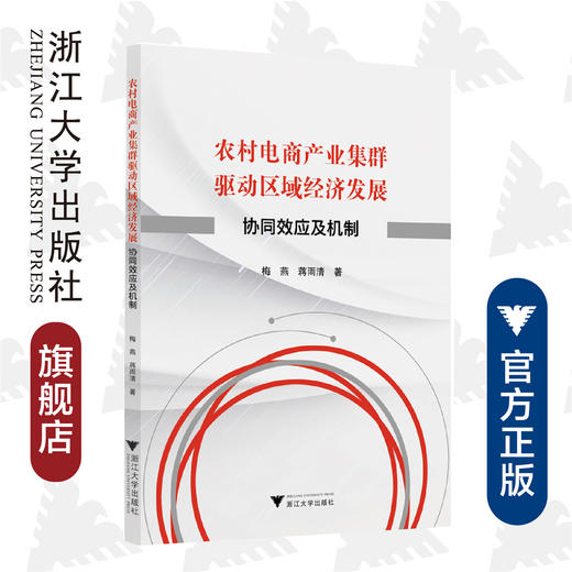 农村电商产业集群驱动区域经济发展：协同效应及机制/梅燕/蒋雨清/浙江大学出版社 商品图0