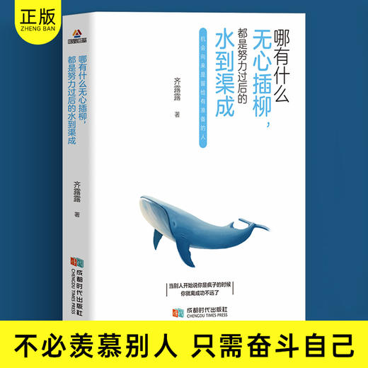 (仓发) 哪有什么无心插柳，都是努力过后的水到渠成/成都时代出版社/齐露露/9787546425252 商品图7