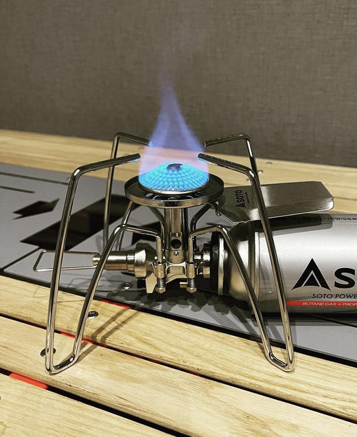  日本SOTO ST-310蜘蛛炉头户外不锈钢露营大火力高山炉带配件  KWLY 商品图1
