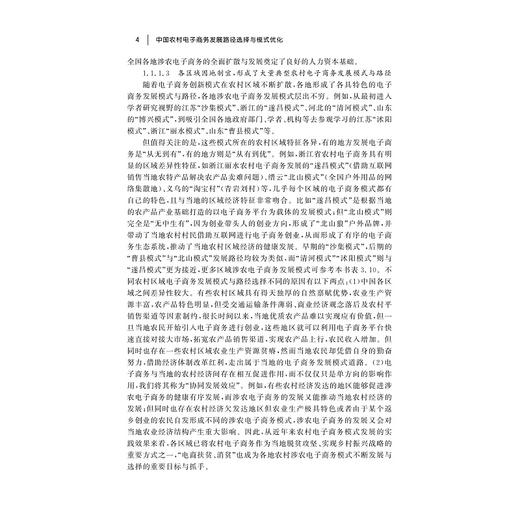 中国农村电子商务发展路径选择与模式优化/梅燕/浙江大学出版社 商品图4